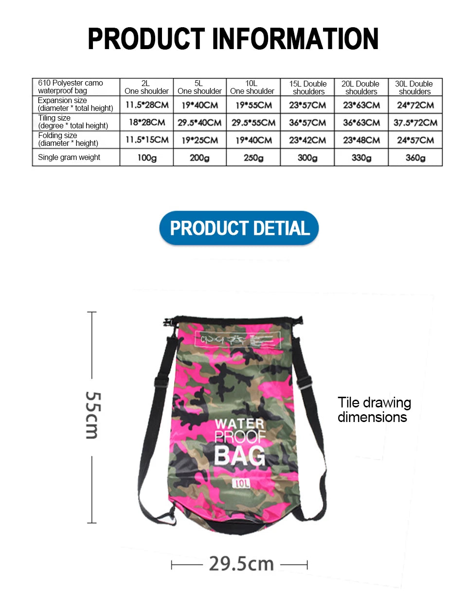 High-Quality Stylish Waterproof Dry Bag
